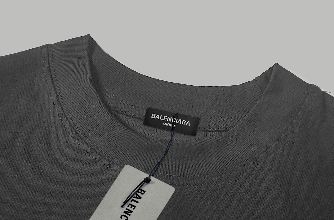 激安 バレンシアガtシャツレディース激安通販 トップス 純綿 無袖 シンプル グレー_3