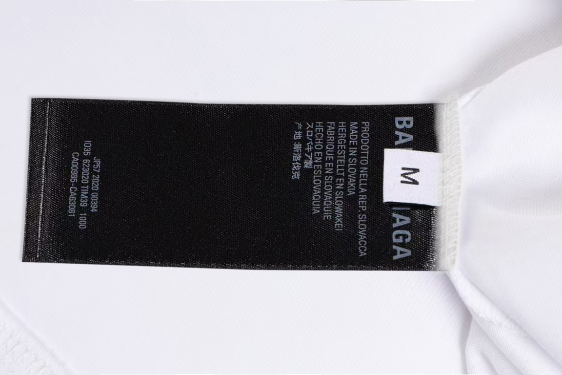 お買い得品 バレンシアガtシャツ 偽物 見分け方 トップス 純綿 無袖 触り心地が良い ホワイト_7