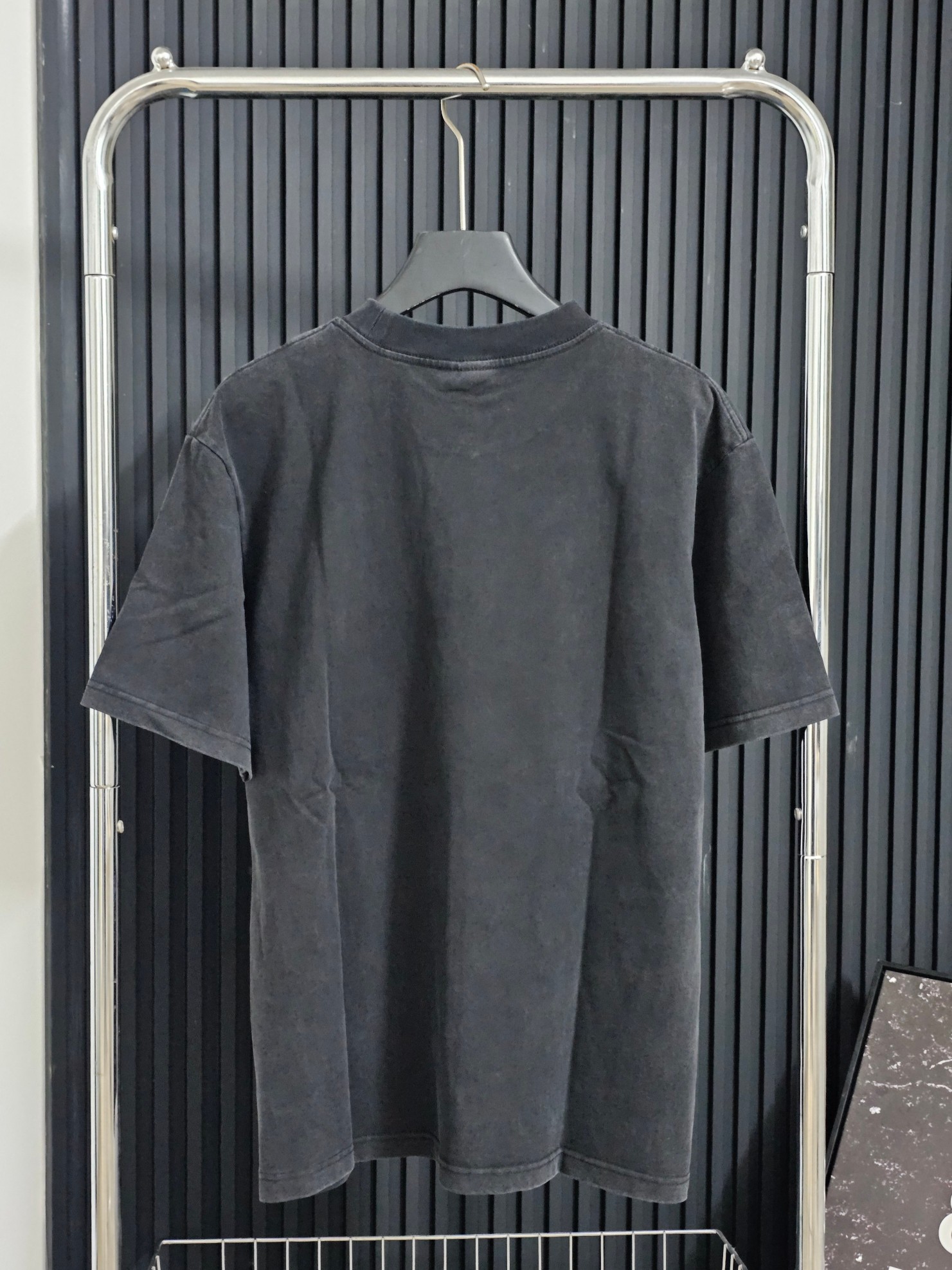 男女兼用 バレンシアガ 無地tシャツスーパーコピー トップス 純綿 品質保証 プリント グレー_2