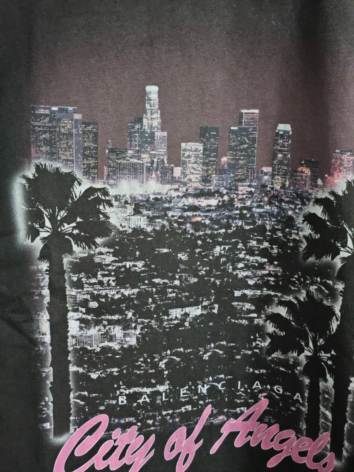 男女兼用 バレンシアガ 無地tシャツスーパーコピー トップス 純綿 品質保証 プリント グレー_9