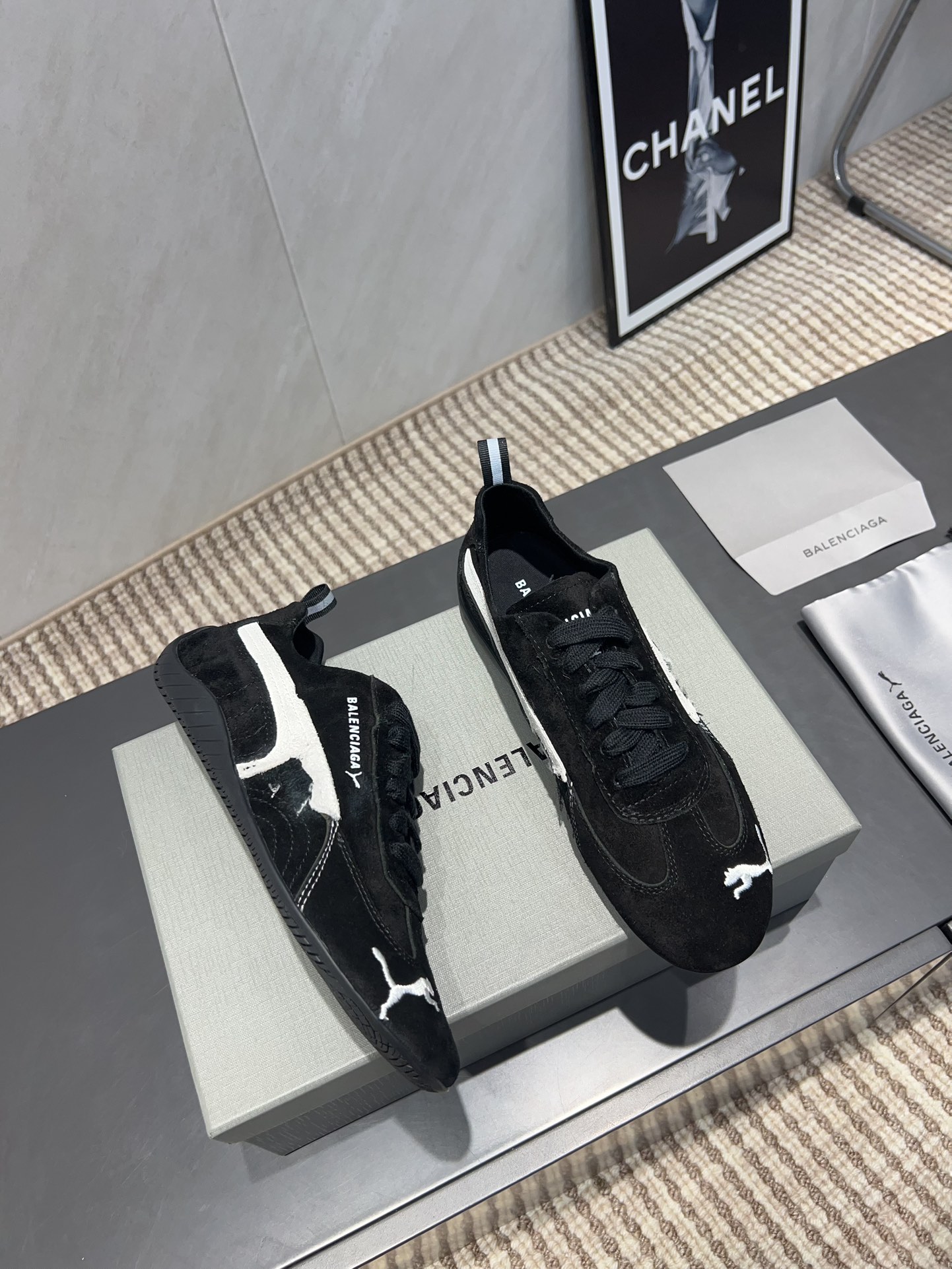 balenciaga シューズ メンズスーパーコピー カジュアル スニーカー PUMAとコラボ 運動 ブラック_7