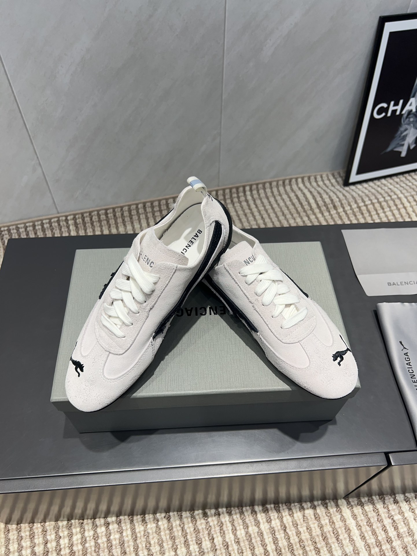 balenciaga シューズ レディース偽物 カジュアル スニーカー PUMAとコラボ 運動 ホワイト_5