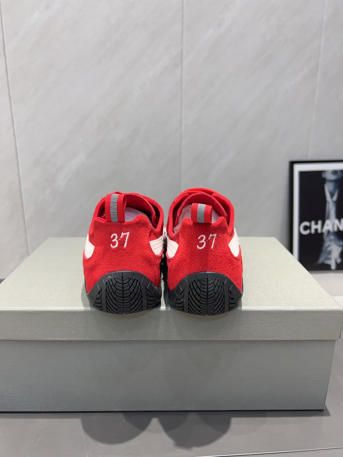balenciaga スニーカー トリプル sコピー カジュアルシューズ PUMAとコラボ 運動 レッド_8