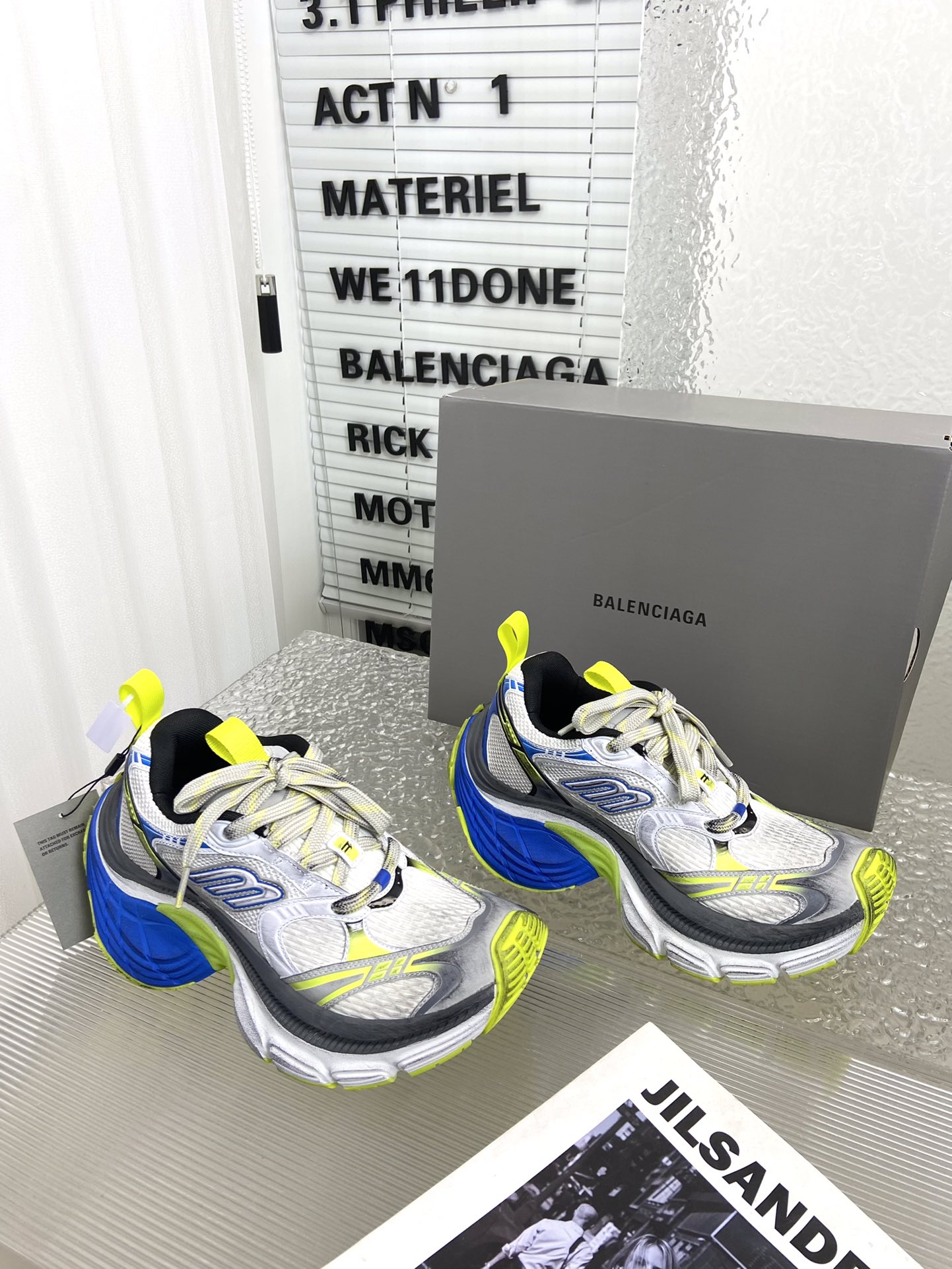 balenciaga ソックス スニーカーコピー カジュアル 軽量 シューズ ランニング 男女兼用 ブルー_6