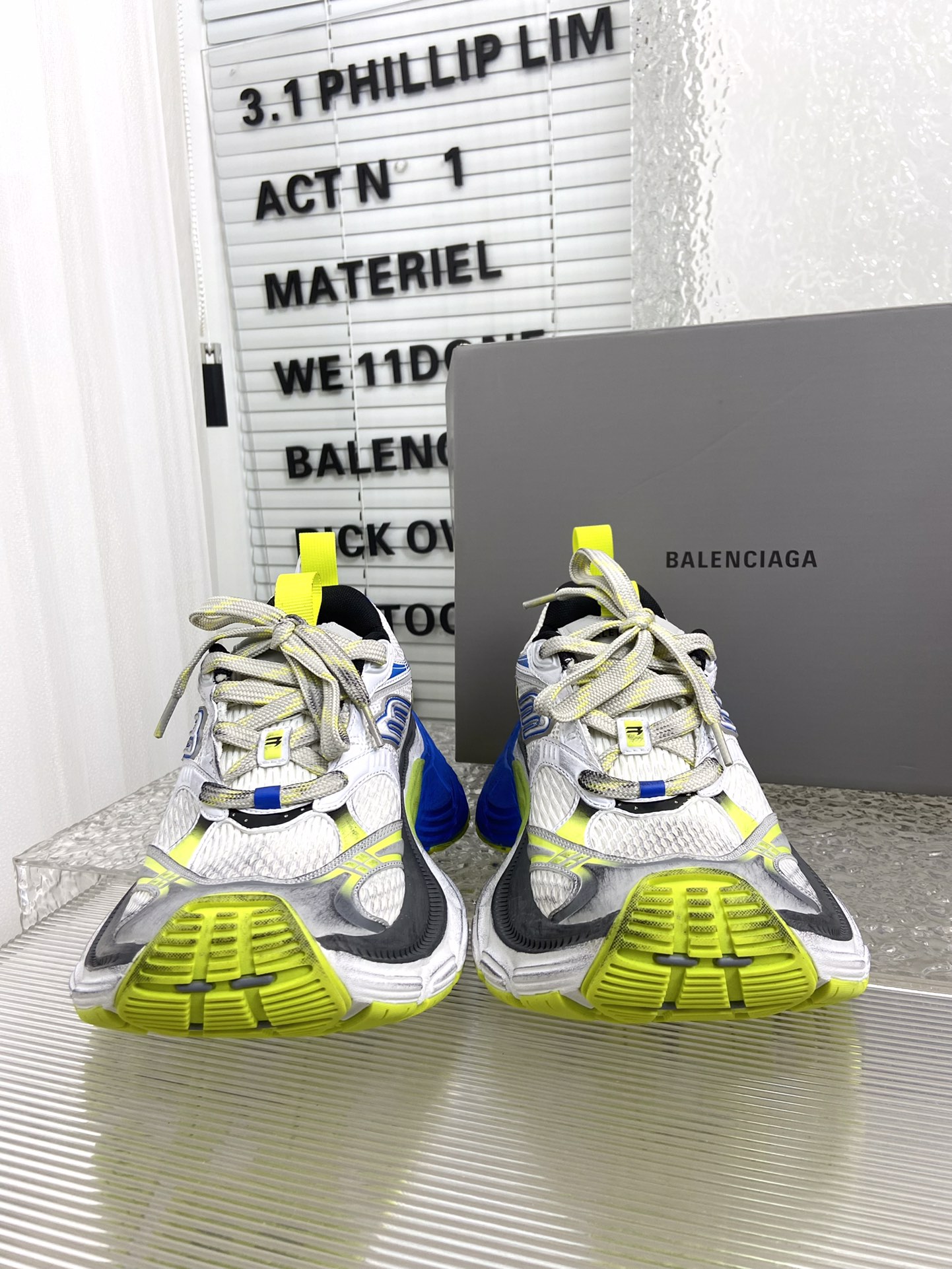 balenciaga ソックス スニーカーコピー カジュアル 軽量 シューズ ランニング 男女兼用 ブルー_7