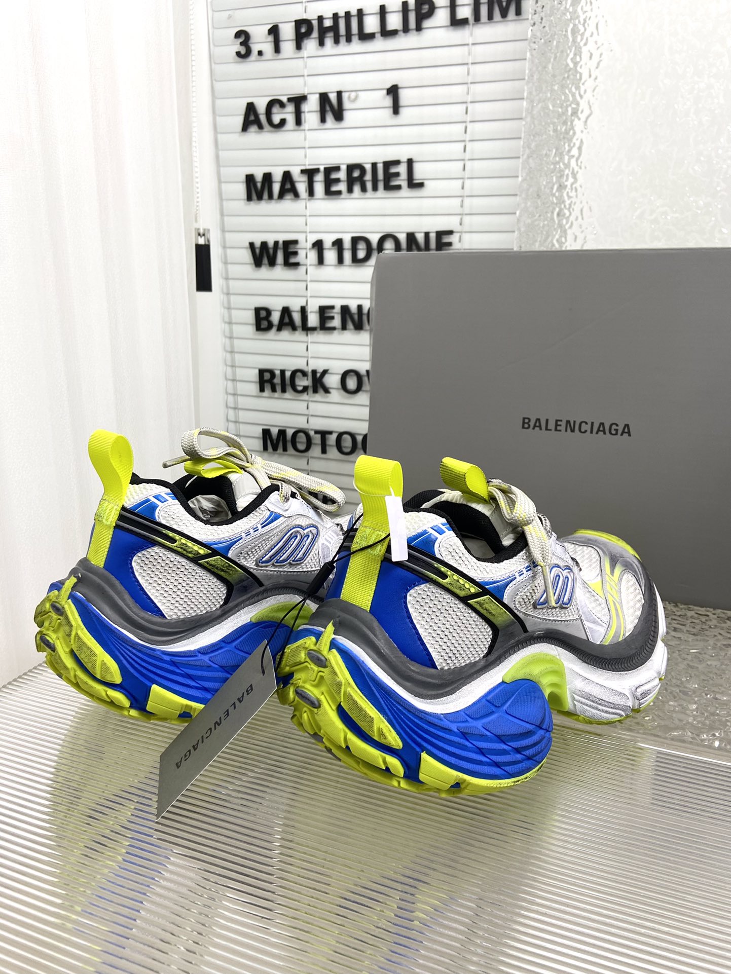 balenciaga ソックス スニーカーコピー カジュアル 軽量 シューズ ランニング 男女兼用 ブルー_8