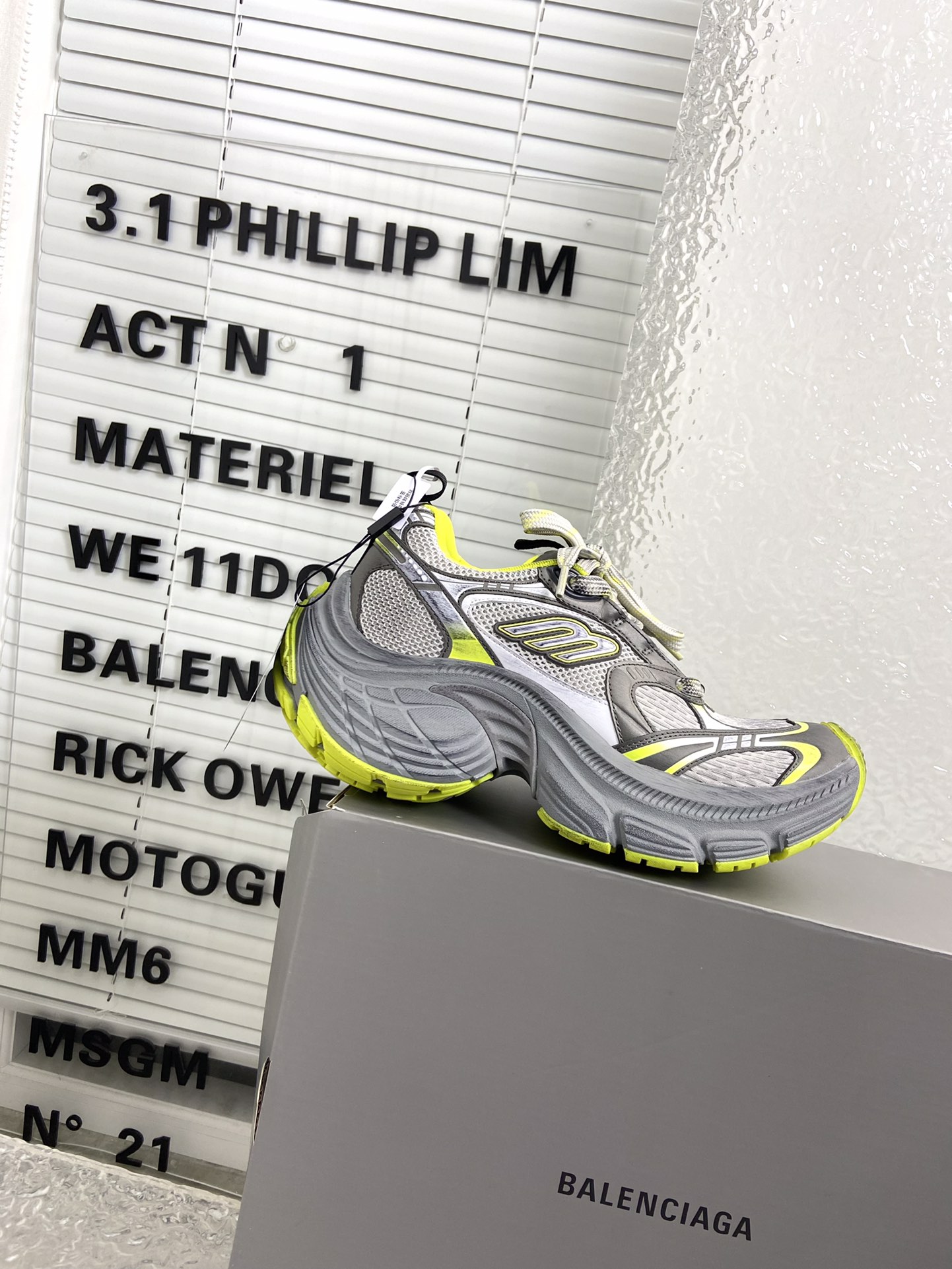 balenciaga レディース スニーカーコピー カジュアル 軽量 シューズ ランニング 男女兼用 イエロー_4