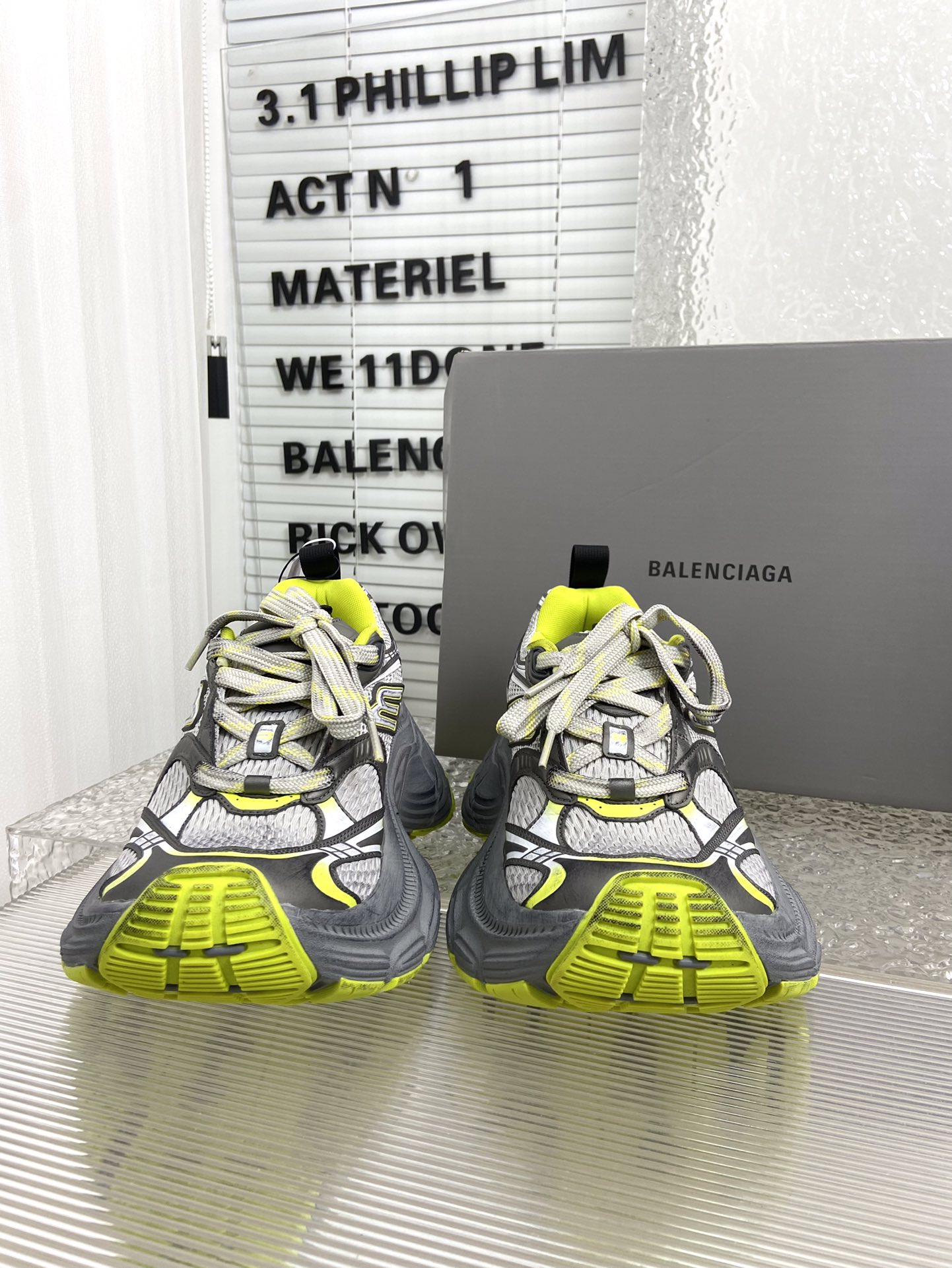balenciaga レディース スニーカーコピー カジュアル 軽量 シューズ ランニング 男女兼用 イエロー_6