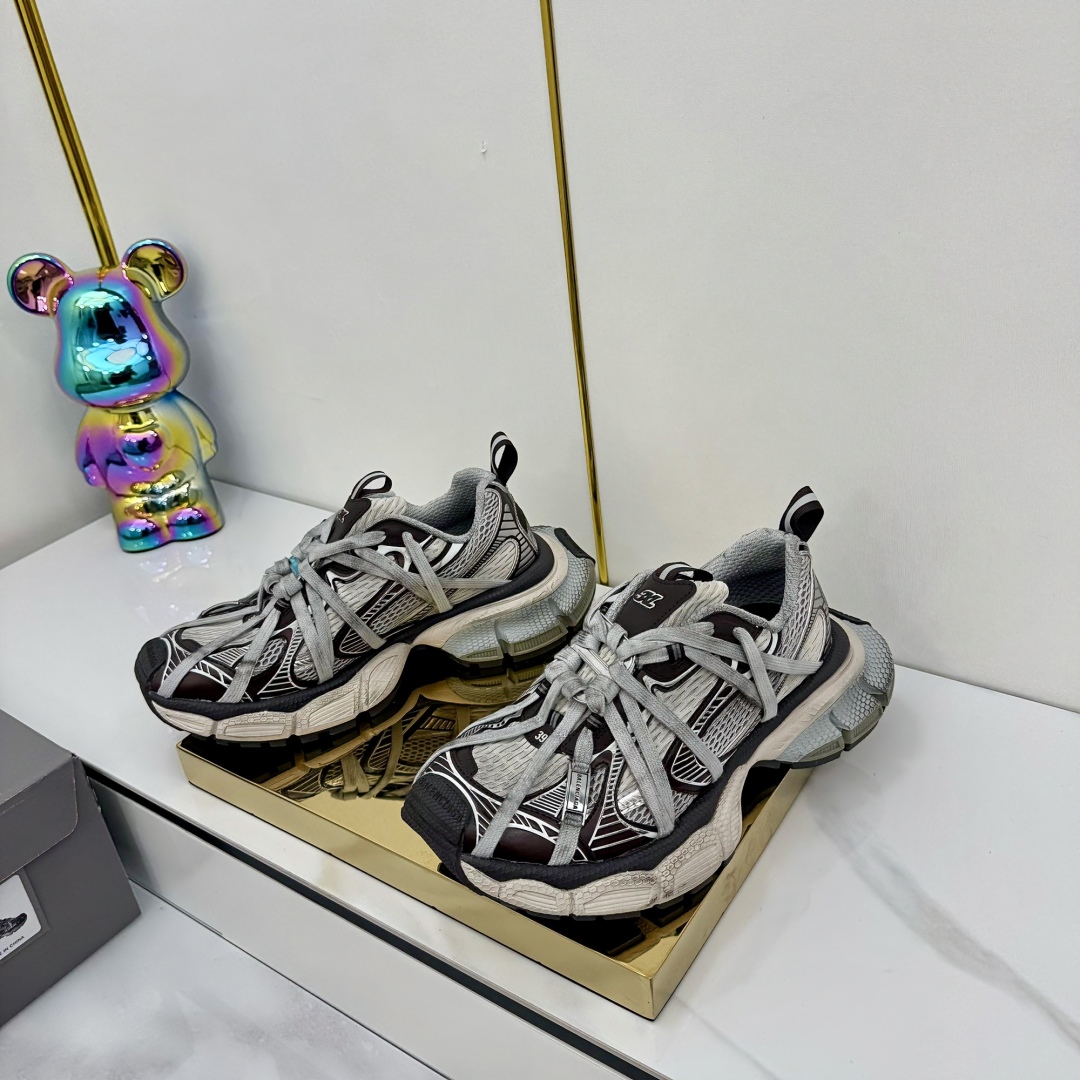 お値打ち価格 バレンシアガ スニーカー ブーツコピー シューズ 運動 ランニング 通気性いい ブラック_2