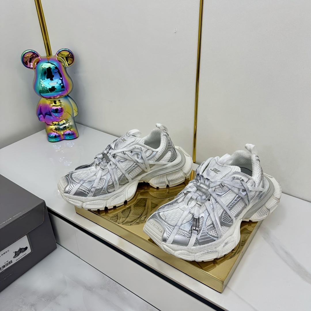期間限定品 バレンシアガ ソックス シューズコピー 通気性いい スニーカー 運動 ランニング ホワイト_6
