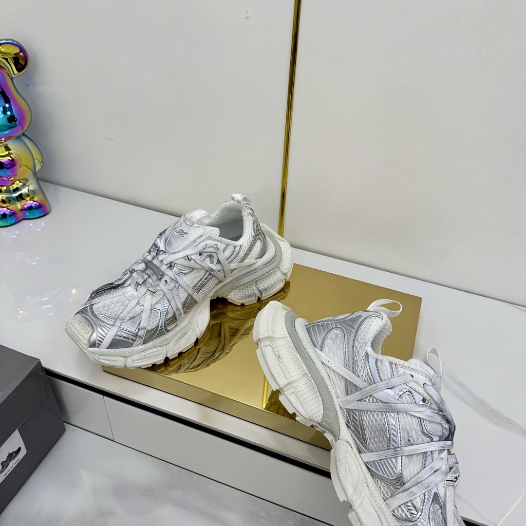期間限定品 バレンシアガ ソックス シューズコピー 通気性いい スニーカー 運動 ランニング ホワイト_8
