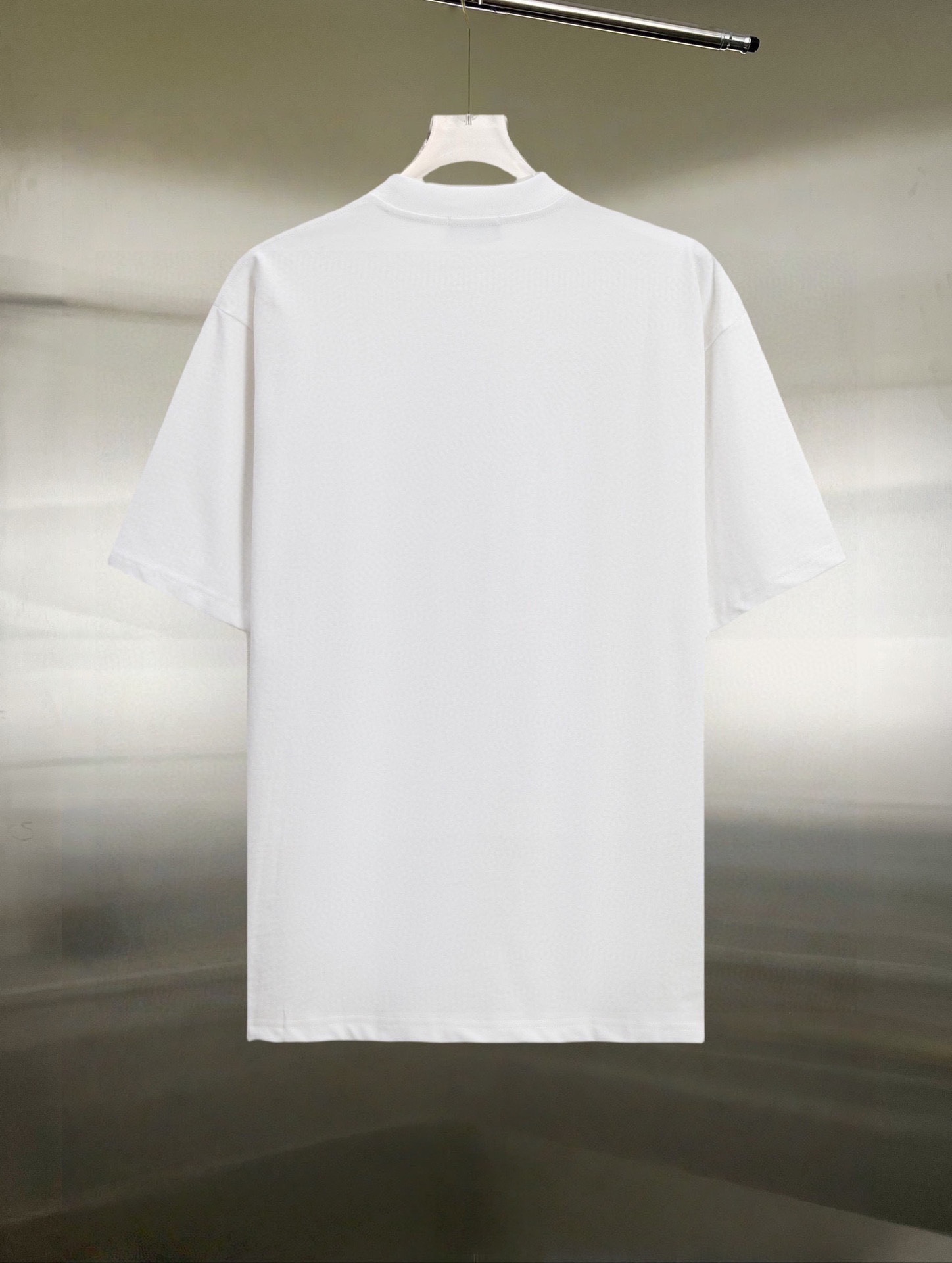 バレンシアガtシャツ レディースコピー 純綿 トップス 短袖 プリント 男女兼用 ホワイト_2