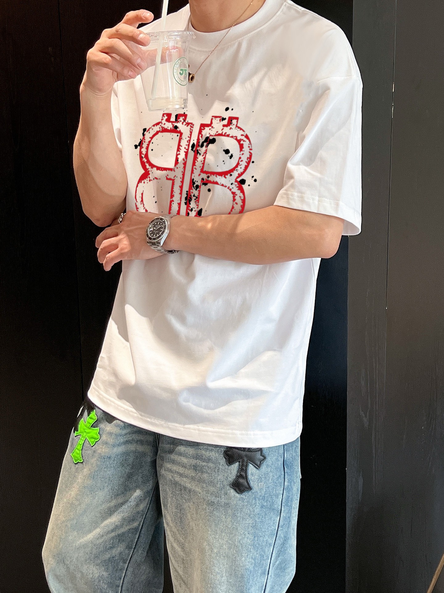 人気流行品 バレンシアガ tシャツ 半袖コピー ゆったり トップス 100％綿 ホワイト_9