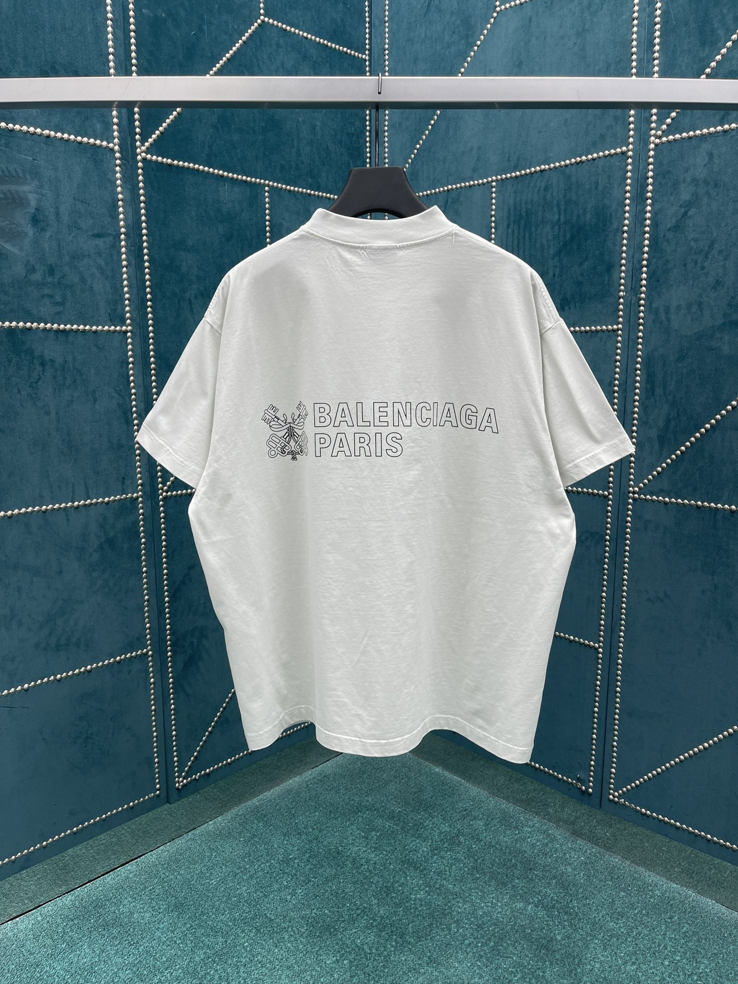 超激得の新品 バレンシアガ tシャツ 2025コピー ゆったり Ｔシャツ トップス 100％綿 ホワイト_3