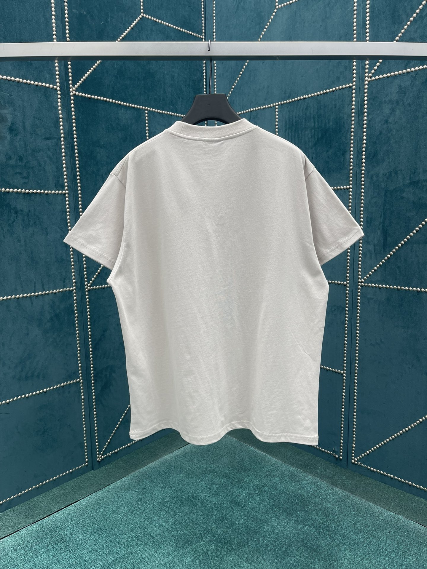 大販売商品 バレンシアガ tシャツ 人コピー ゆったり プリント トップス 100％綿 ホワイト_2
