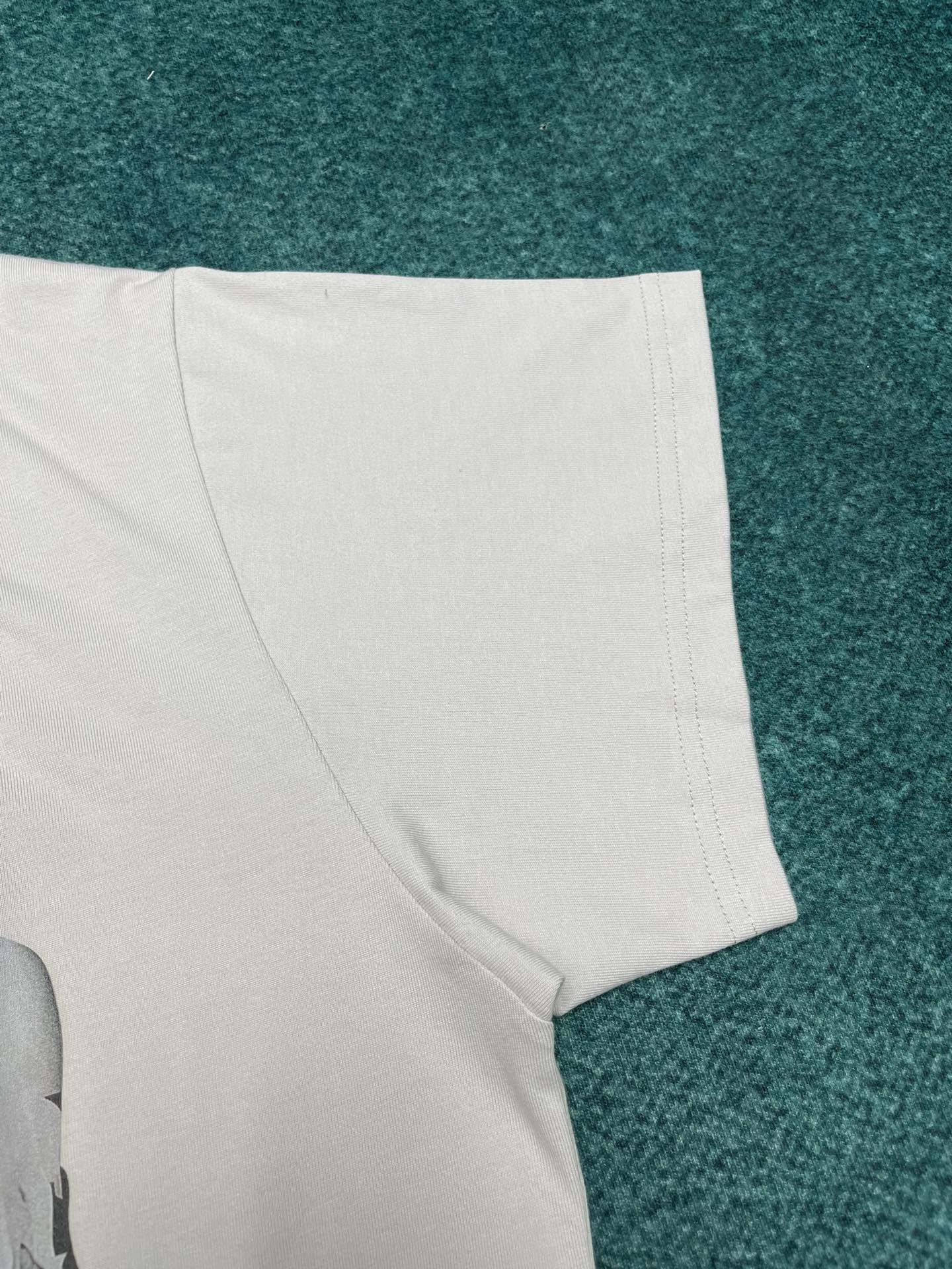 大販売商品 バレンシアガ tシャツ 人コピー ゆったり プリント トップス 100％綿 ホワイト_5