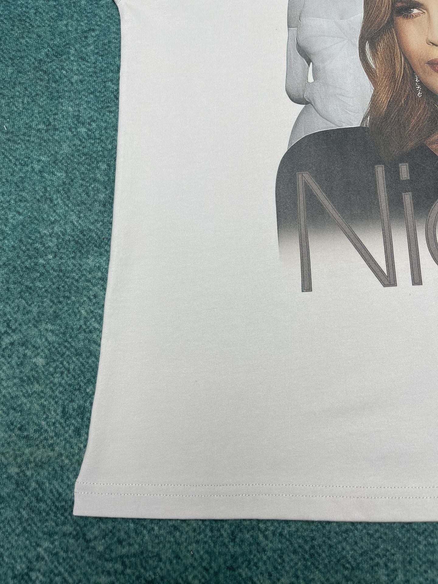 大販売商品 バレンシアガ tシャツ 人コピー ゆったり プリント トップス 100％綿 ホワイト_8