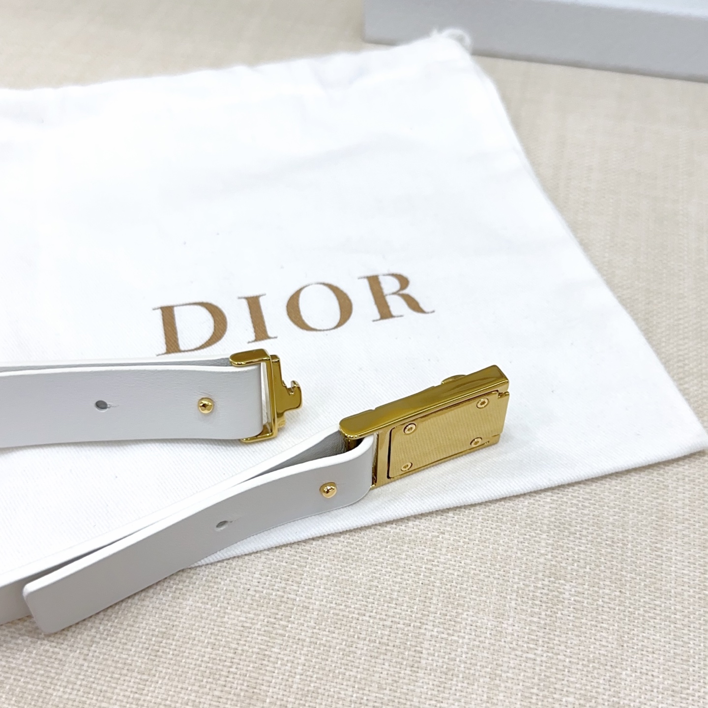 高品質な本革 DIOR デイデイト革ベルト偽物 レザー ビジネス 通勤 幅2.0cm 優雅レディ ホワイト_5