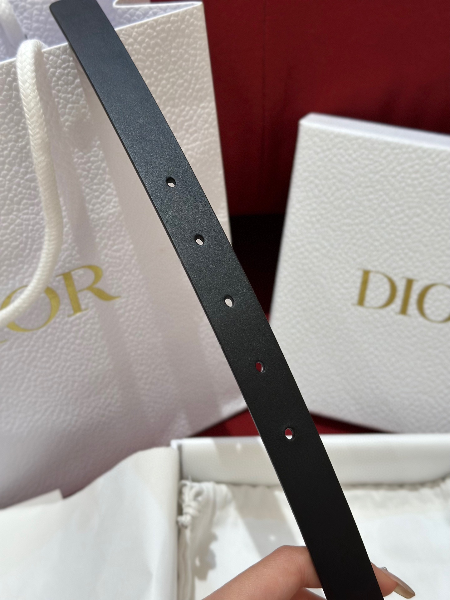 DIOR デイリーベルト アメリカスーパーコピー 牛革 レザー ビジネス 通勤 幅2.0cm ブラック_5
