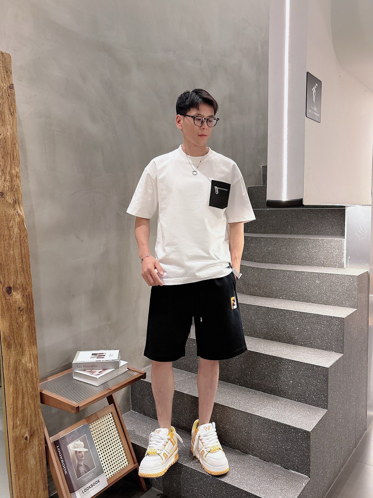フェンディ ショートパンツスーパーコピー カジュアルズボン 柔軟 100％綿 スポーツ ブラック_11
