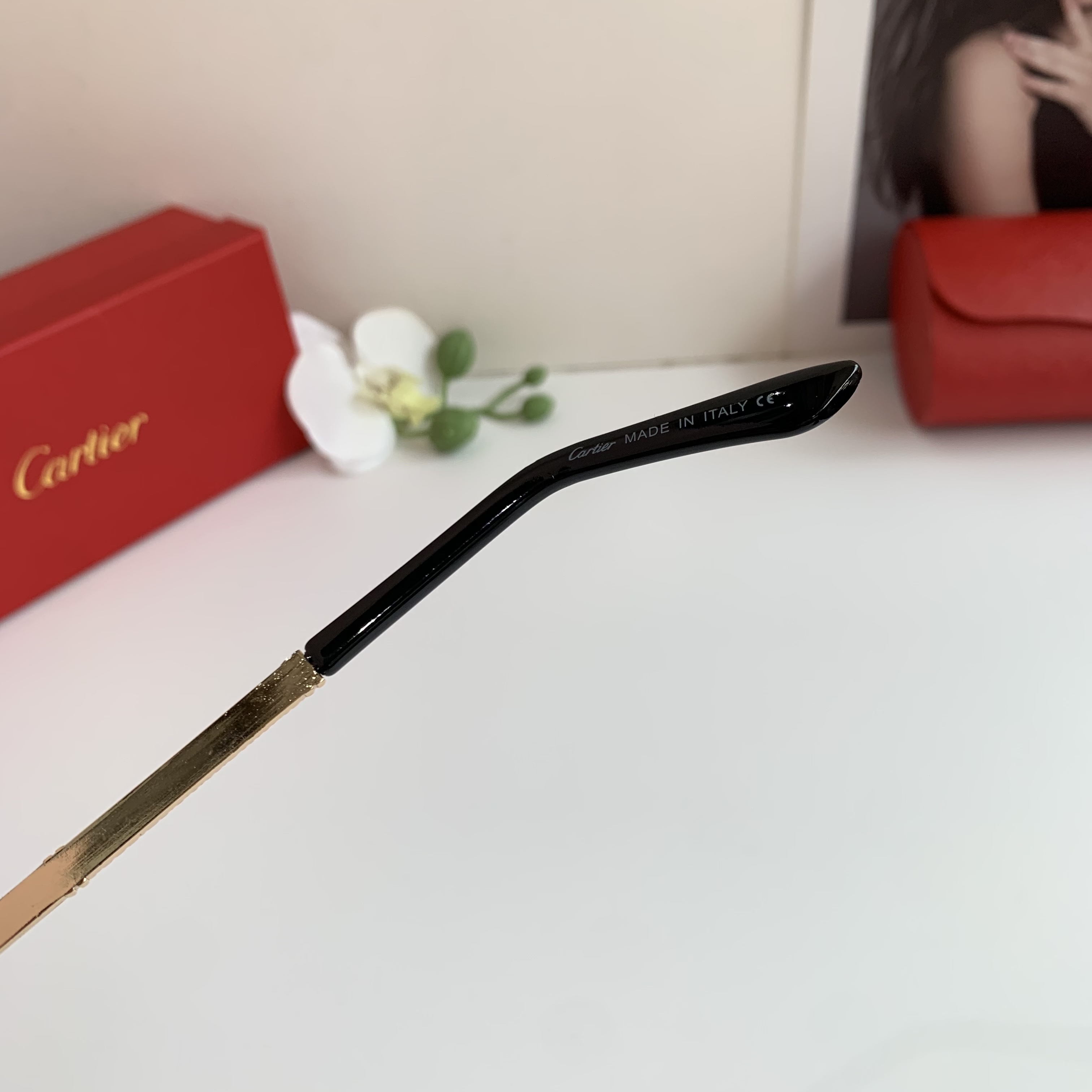 高品質 カルティエサングラスレディース偽物 日焼け止め 眼鏡 ファッション 偏光 パープル_5