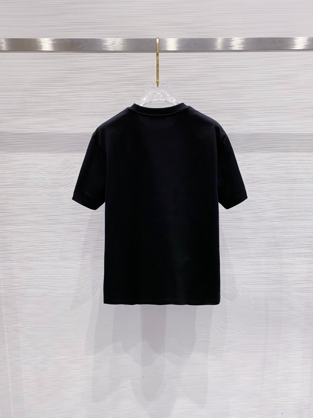 プラダ メンズ t シャツスーパーコピー 純綿 トップス プリント 短袖 シンプル 男女兼用 ブラック_2