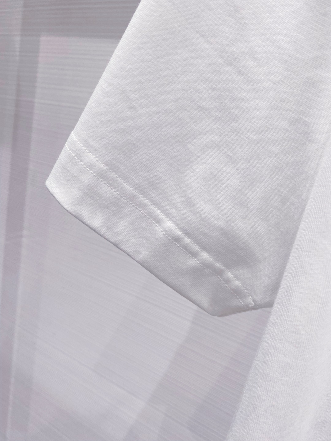 prada シャツ 半袖偽物 純綿 トップス プリント tシャツ シンプル 男女兼用 ホワイト_7