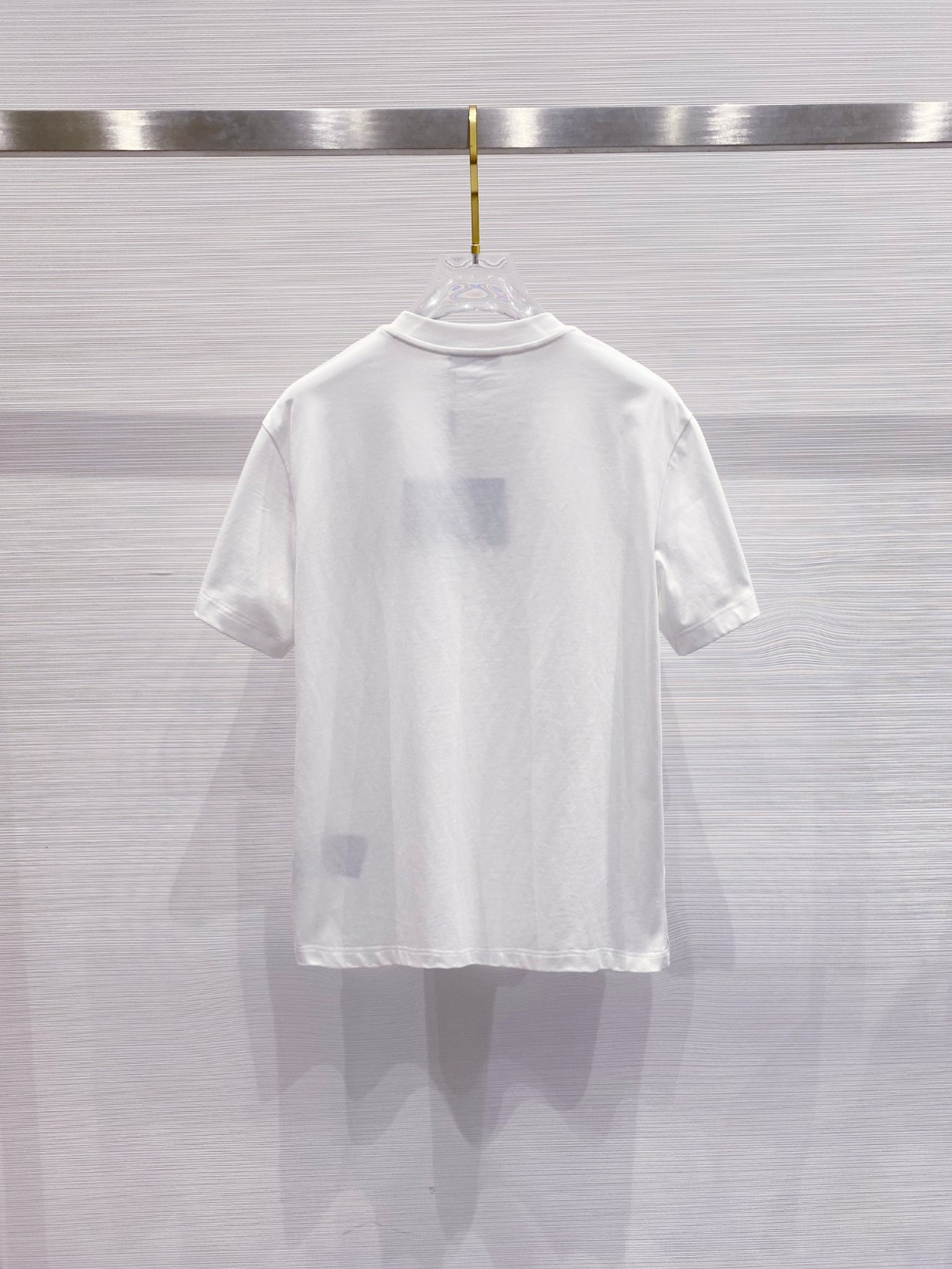 prada ティー シャツ メンズ激安通販 純綿 トップス tシャツ シンプル 男女兼用 ホワイト_2