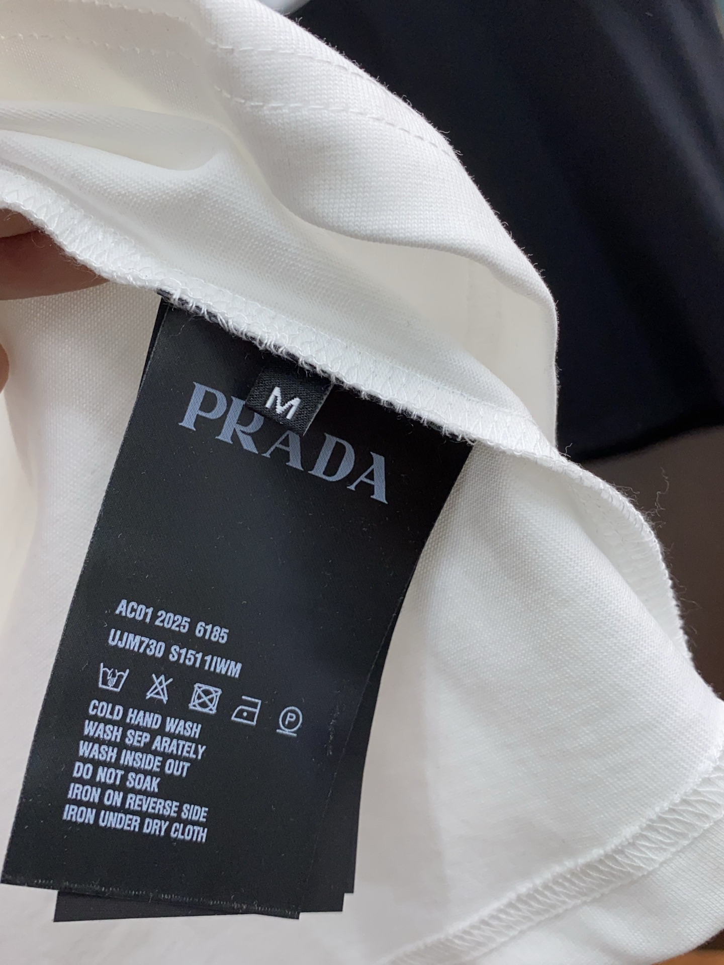 最新のprada ロゴ t シャツスーパーコピー 純綿 トップス tシャツ シンプル 男女兼用 ホワイト_7
