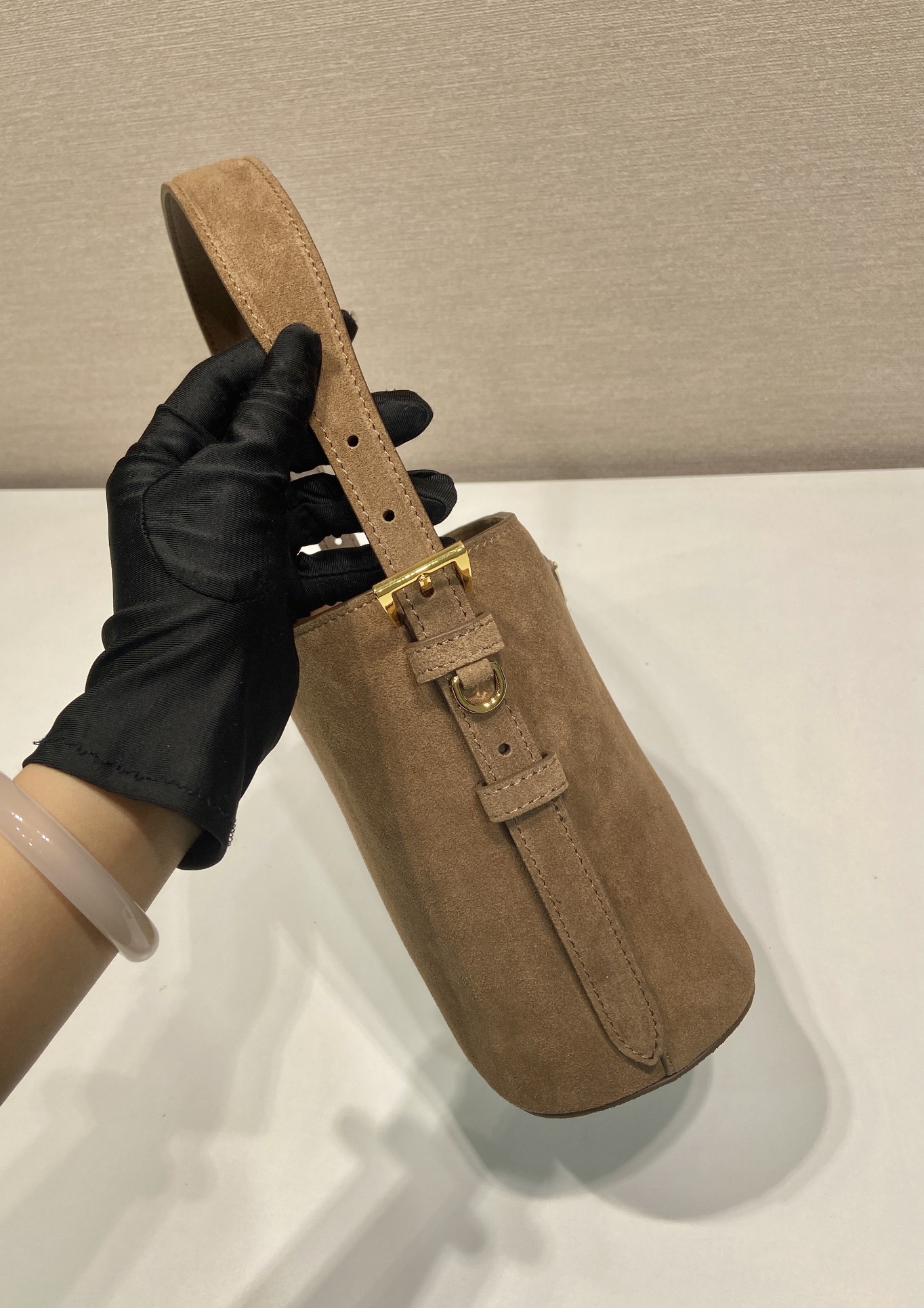 プラダバッグ いくらスーパーコピー 1BE078A レザー ハンドバッグ 本革 優雅 ブラウン_5