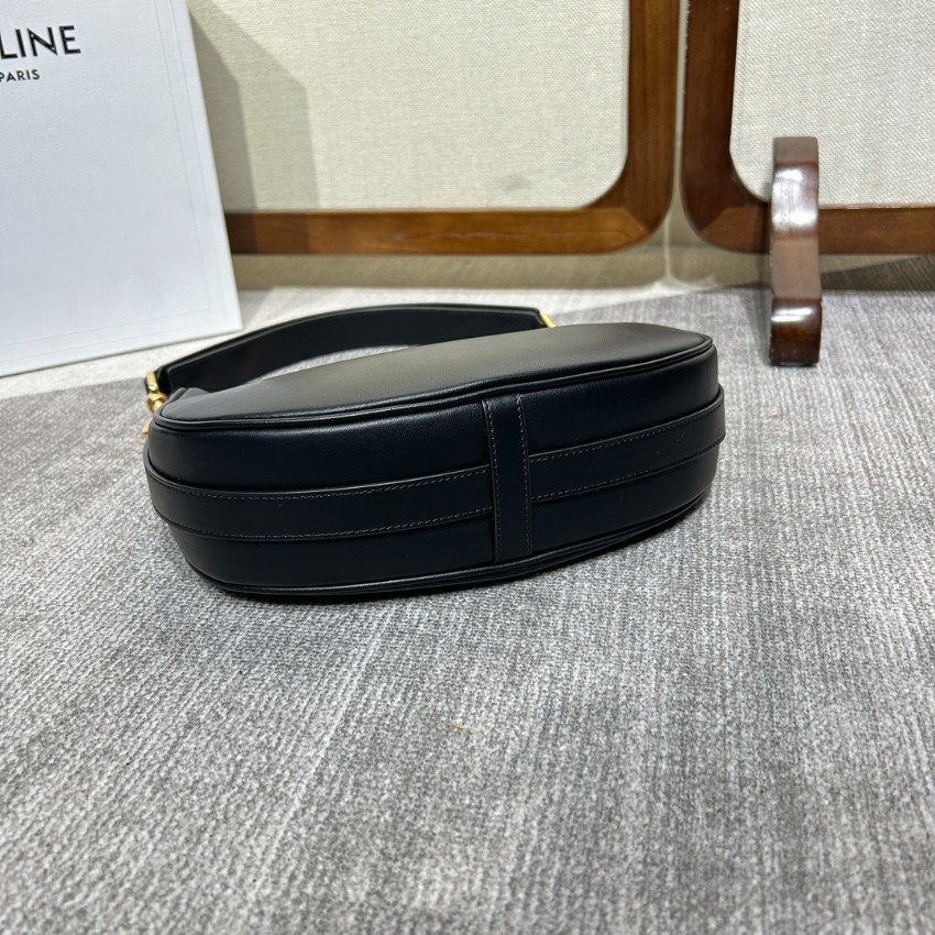 セリーヌ ハンドバッグ スーパーコピー ブラック 2025新作 高評価 レザー 高品質モデル_5