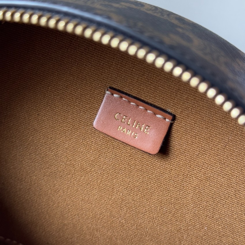 セリーヌ ショルダーバッグ 偽物 トリオンフキャンバス アヴァ型 2025新作 高再現度 人気_8