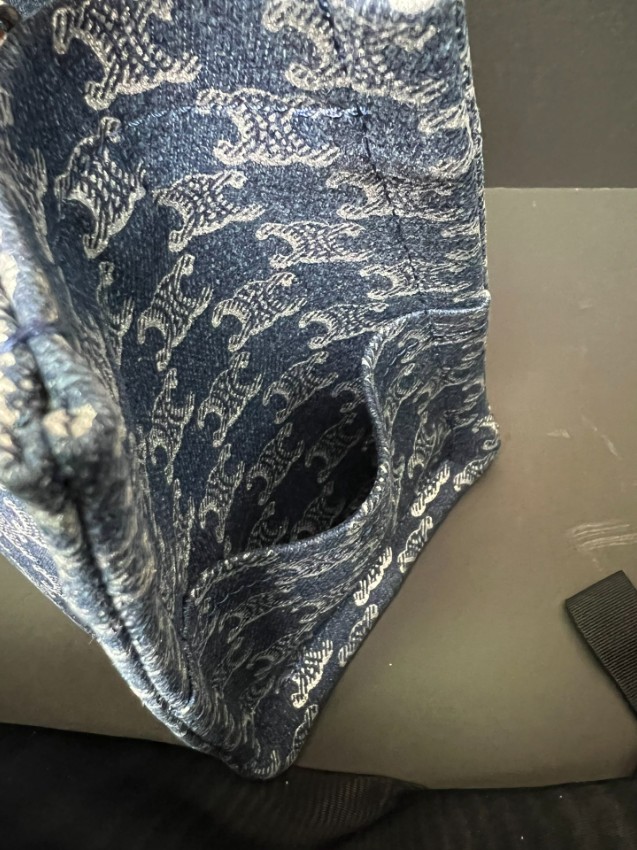 セリーヌ トートバッグ 偽物 デニムキャンバス ミニサイズ 2025新作 ブランド コピー 高評価_8