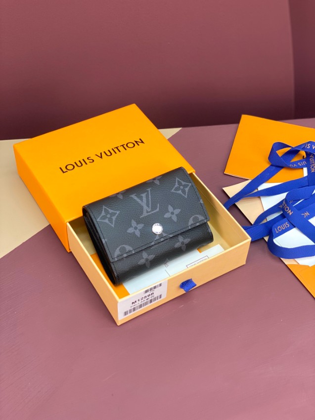 ルイ・ヴィトン 2025新作 ブランド コピー 三つ折り財布 高級レザー仕様 モノグラム柄 コンパクト収納_1
