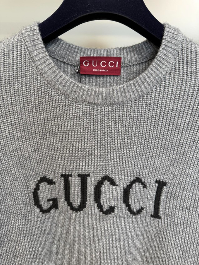グッチ 高再現度セーター 偽物 バレない再現度 2025新作 精密ディテール 丁寧な縫製 肌触り良好 男女兼用_5