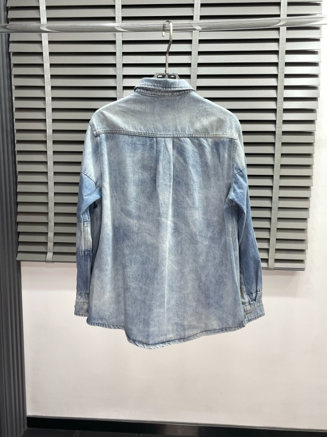 グッチ 高再現度デニムシャツ 激安通販 2025新作 精密ディテール 男女兼用 シンプルデザイン 快適な着心地_2