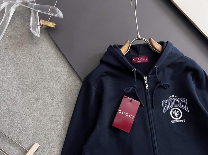 グッチ 高再現度ジップパーカー 優良サイト 2025新作 精密ディテール 男女兼用 快適な着心地 シンプルデザイン 人気モデル_2