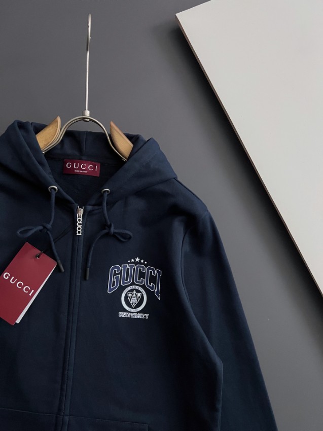 グッチ 高再現度ジップパーカー 優良サイト 2025新作 精密ディテール 男女兼用 快適な着心地 シンプルデザイン 人気モデル_4