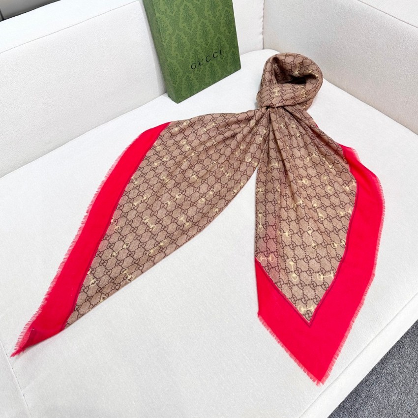 グッチ 高再現度スカーフ ブランド コピー 安全通販 2025新作 精密ディテール 上質感 高級感仕上げ 洗練デザイン_1