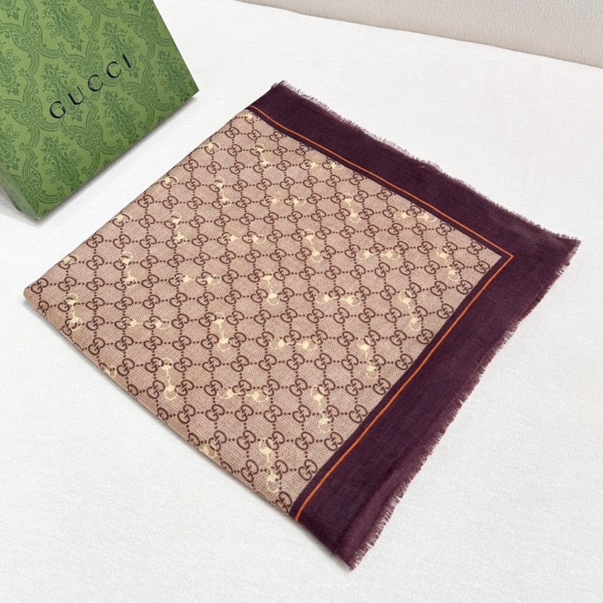 グッチ 高再現度スカーフ n級 2025新作 精密ディテール 上質感 高級感仕上げ 洗練デザイン リピーター多数_4