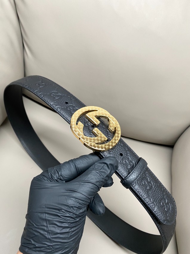 グッチ 高級感仕上げ ベルト 激安屋口コミ 2025新作 高再現度 正確な刻印 職人技術再現モデル_5