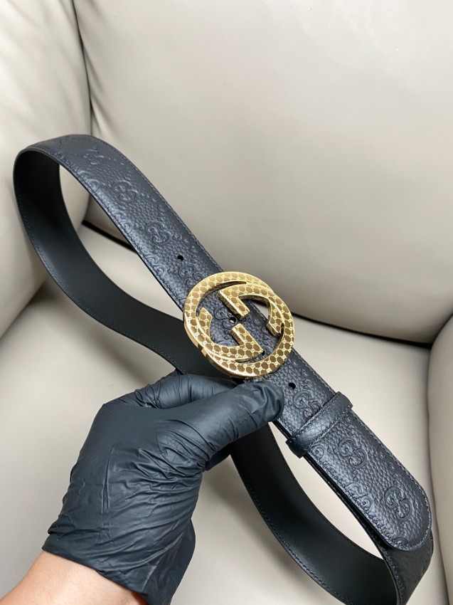 グッチ 高級感仕上げ ベルト 激安屋口コミ 2025新作 高再現度 正確な刻印 職人技術再現モデル_3