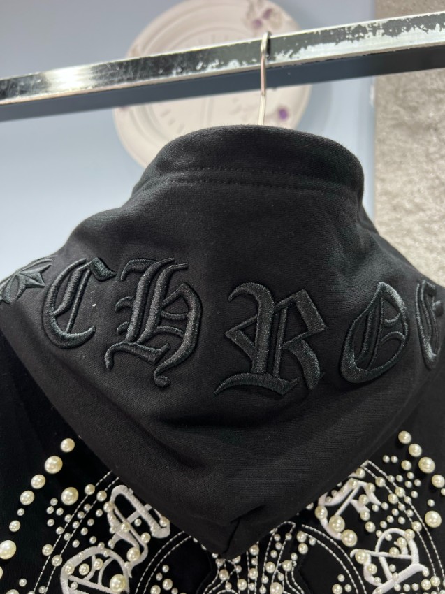 クロムハーツ パーカー 偽物 バレない再現度 2025新作 高級感仕上げ 丁寧な縫製 上質素材使用 限定入荷_2