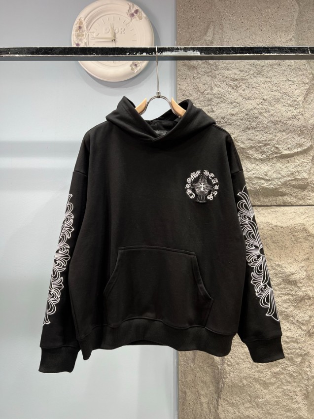 クロムハーツ パーカー 偽物 バレない再現度 2025新作 高級感仕上げ 丁寧な縫製 上質素材使用 限定入荷_1