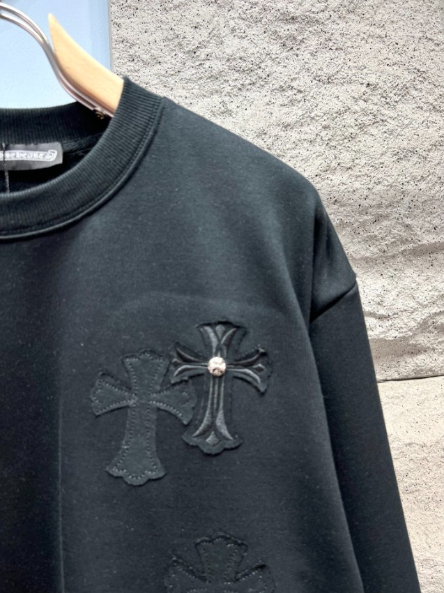 クロムハーツ スウェット ブランド コピー 2025新作 高級感仕上げ 精密ディテール 上質素材使用 丁寧な縫製_6