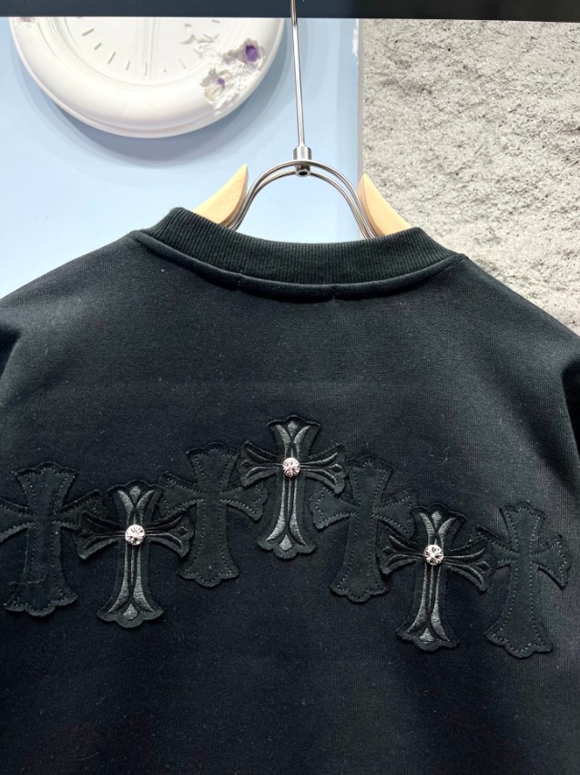 クロムハーツ スウェット ブランド コピー 2025新作 高級感仕上げ 精密ディテール 上質素材使用 丁寧な縫製_5