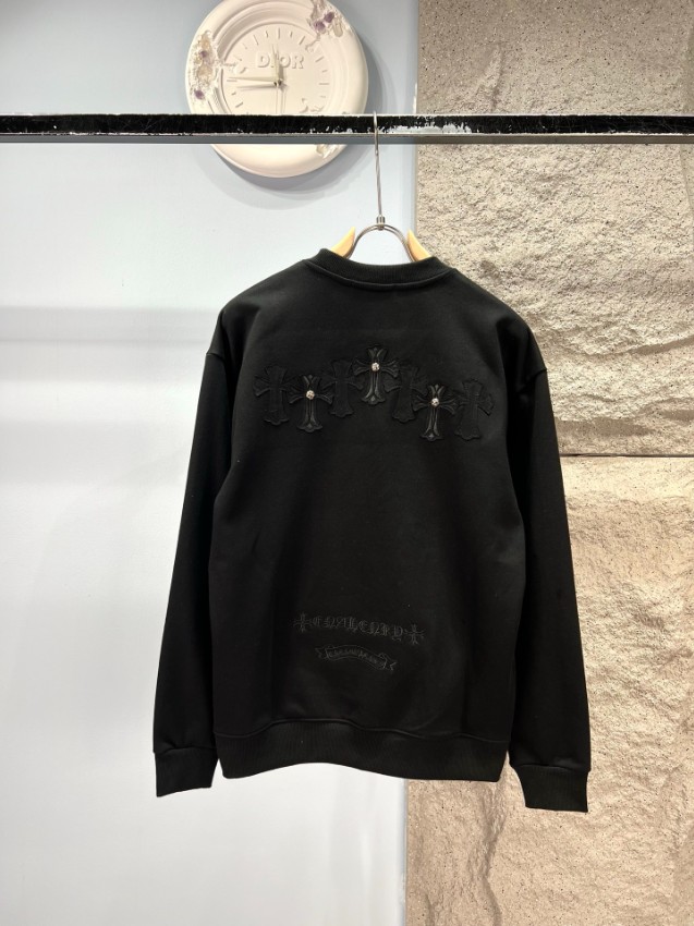 クロムハーツ スウェット ブランド コピー 2025新作 高級感仕上げ 精密ディテール 上質素材使用 丁寧な縫製_2