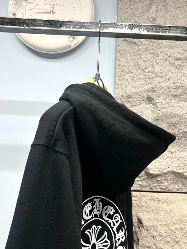 クロムハーツ パーカー ブランド コピー 2025新作 高級感仕上げ 上質素材 丁寧な縫製 シンプルデザイン_4