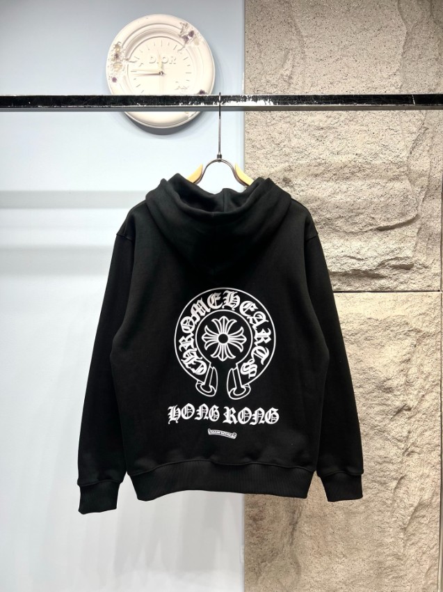 クロムハーツ パーカー ブランド コピー 2025新作 高級感仕上げ 上質素材 丁寧な縫製 シンプルデザイン_2