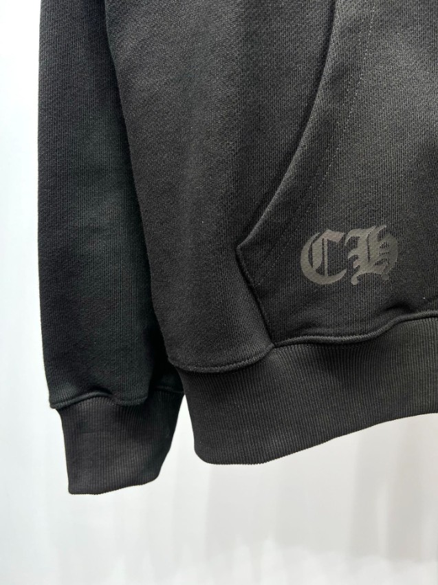 クロムハーツ パーカー ブランド コピー 2025新作 高級感仕上げ 上質素材 丁寧な縫製 シンプルデザイン_5